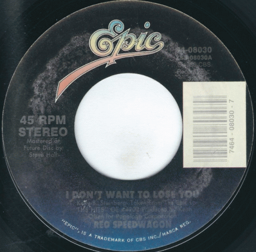 REO Speedwagon : I Don't Want to Lose You